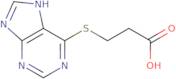 3-(9H-Purin-6-ylsulfanyl)propanoic acid