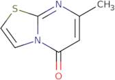 7-Methyl-thiazolo[3,2-a]pyrimidin-5-one