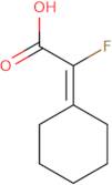 2-Cyclohexylidene-2-fluoroacetic acid