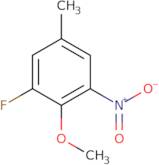 1-Fluoro-2-methoxy-5-methyl-3-nitrobenzene