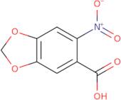 6-Nitro-1,3-dioxaindane-5-carboxylic acid