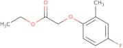 Ethyl 2-(4-fluoro-2-methyl-phenoxy)acetate