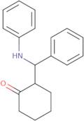 2-(Phenyl(phenylamino)methyl)cyclohexanone