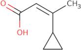 (Z)-3-Cyclopropylbut-2-enoic acid