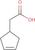 2-(Cyclopent-3-en-1-yl)acetic acid