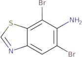 5,7-Dibromobenzo[d]thiazol-6-amine