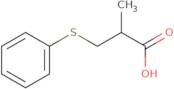 2-Methyl-3-(phenylsulfanyl)propanoic acid