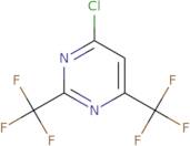 4-Chloro-2,6-bis(trifluoromethyl)pyrimidine