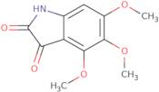 4,5,6-Trimethoxyindoline-2,3-dione