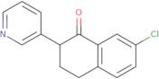 7-Chloro-3,4-dihydro-2-(3-pyridyl)-1(2H)-naphthalenone