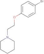 1-[2-(4-Bromophenoxy)ethyl]piperidine