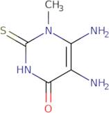 5,6-Diamino-1-methyl-2-sulfanylidene-1,2,3,4-tetrahydropyrimidin-4-one