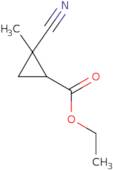 Ethyl 2-cyano-2-methylcyclopropane-1-carboxylate