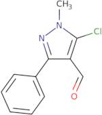 5-Chloro-1-methyl-3-phenyl-1H-pyrazole-4-carbaldehyde