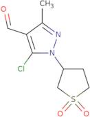 5-Chloro-1-(1,1-dioxidotetrahydrothien-3-yl)-3-methyl-1H-pyrazole-4-carbaldehyde