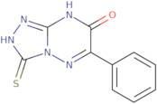 3-Mercapto-6-phenyl[1,2,4]triazolo[4,3-b][1,2,4]triazin-7(8H)-one