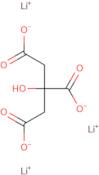 1,2,3-Propanetricarboxylic acid, 2-hydroxy-, trilithium salt