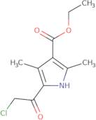 Ethyl 5-(2-chloroacetyl)-2,4-dimethyl-1H-pyrrole-3-carboxylate