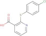 2-[(4-Chlorophenyl)sulfanyl]pyridine-3-carboxylic acid
