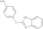 4-(1H-1,3-Benzodiazol-2-ylsulfanyl)aniline