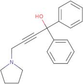 1,1-Diphenyl-4-(1-pyrrolidinyl)-2-butyn-1-ol