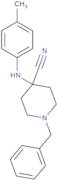 1-Benzyl-4-cyano-4-(para-toluidino)-piperidine