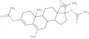 3,17-Dihydroxy-6-methyl-pregna-3,5-dien-20-one diacetate