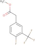 (4-Fluoro-3-trifluoromethylphenyl)acetic acid methyl ester