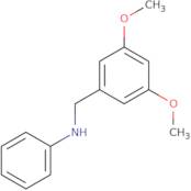 N-[(3,5-Dimethoxyphenyl)methyl]aniline