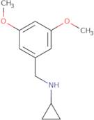 N-[(3,5-Dimethoxyphenyl)methyl]cyclopropanamine