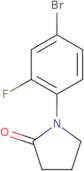1-(4-Bromo-2-fluorophenyl)pyrrolidin-2-one