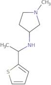 1-Methyl-N-(1-thiophen-2-ylethyl)pyrrolidin-3-amine