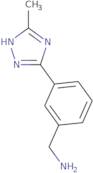 [3-(5-Methyl-4H-1,2,4-triazol-3-yl)phenyl]methanamine