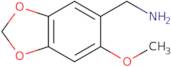 (6-Methoxy-1,3-dioxaindan-5-yl)methanamine