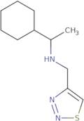 1-Cyclohexyl-N-(thiadiazol-4-ylmethyl)ethanamine