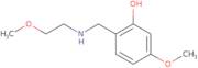 5-Methoxy-2-{[(2-methoxyethyl)amino]methyl}phenol