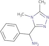 (Dimethyl-4H-1,2,4-triazol-3-yl)(phenyl)methanamine