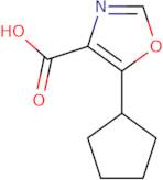 5-Cyclopentyl-1,3-oxazole-4-carboxylic acid