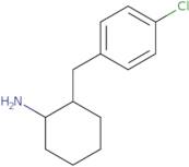 2-[(4-Chlorophenyl)methyl]cyclohexan-1-amine