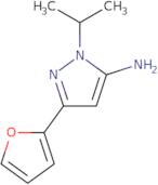 3-(Furan-2-yl)-1-(propan-2-yl)-1H-pyrazol-5-amine