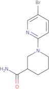 1-(5-Bromopyridin-2-yl)piperidine-3-carboxamide