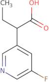 2-(5-Fluoropyridin-3-yl)butanoic acid