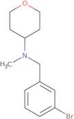N-[(3-Bromophenyl)methyl]-N-methyloxan-4-amine