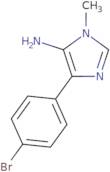 4-(4-Bromophenyl)-1-methyl-1H-imidazol-5-amine