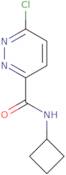 6-Chloro-N-cyclobutylpyridazine-3-carboxamide