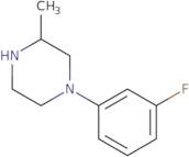 1-(3-Fluorophenyl)-3-methylpiperazine