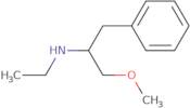 Ethyl(1-methoxy-3-phenylpropan-2-yl)amine