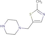 1-[(2-Methyl-1,3-thiazol-5-yl)methyl]piperazine