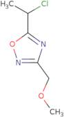 5-(1-Chloroethyl)-3-(methoxymethyl)-1,2,4-oxadiazole