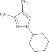 1-Cyclohexyl-4-methyl-1H-pyrazol-3-amine